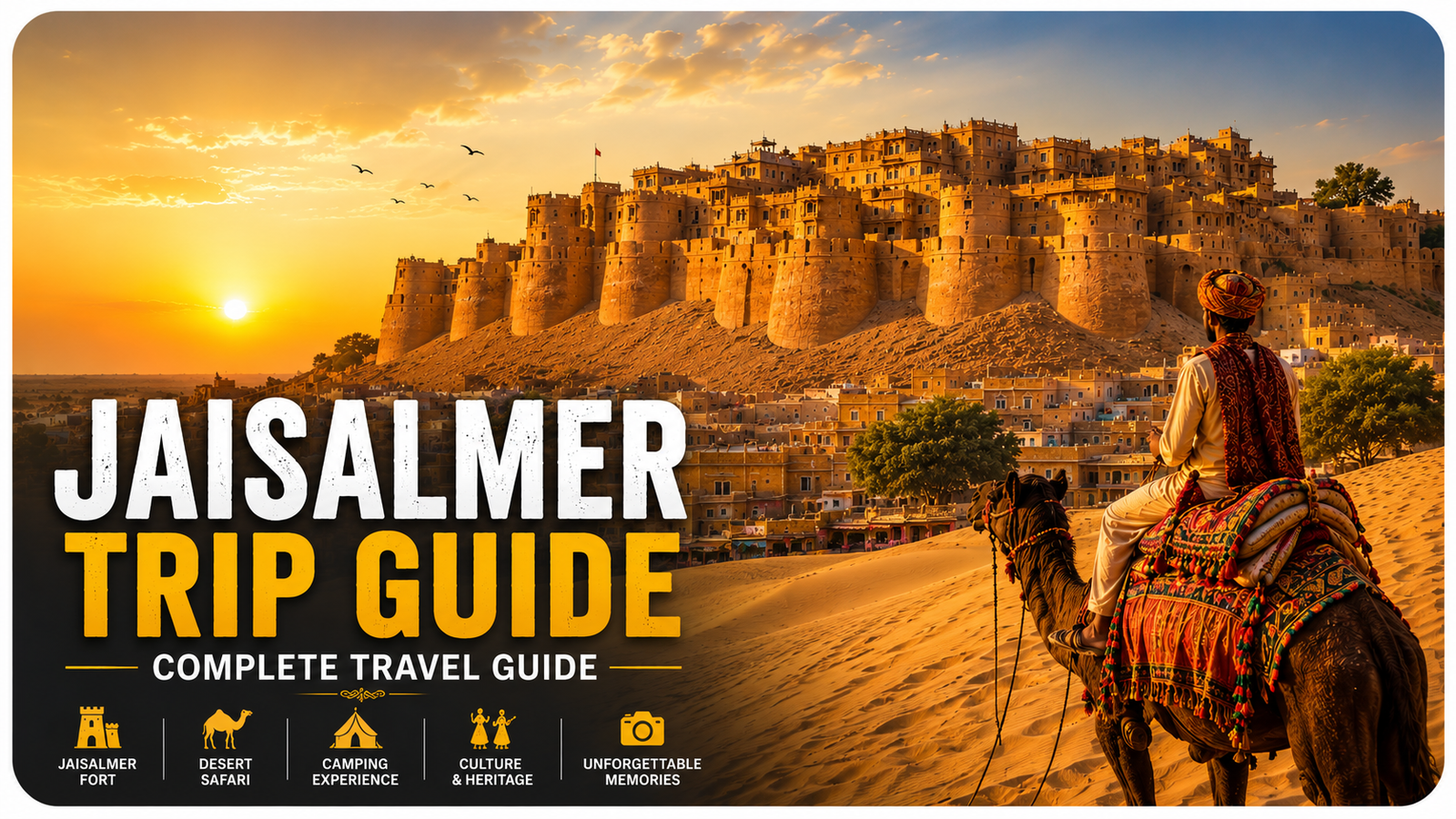 🏜️ Jaisalmer Trip with Rapture Holiday